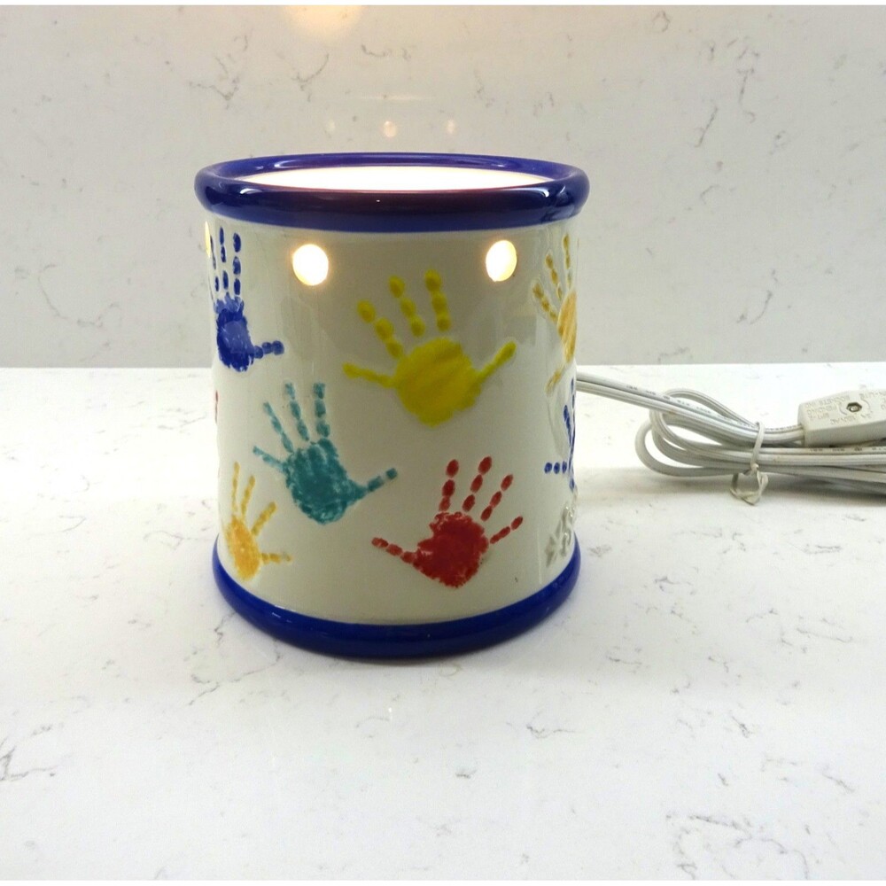 Scentsy Sunshine Kids Handprint Wax Warmer Base Only P014 2010